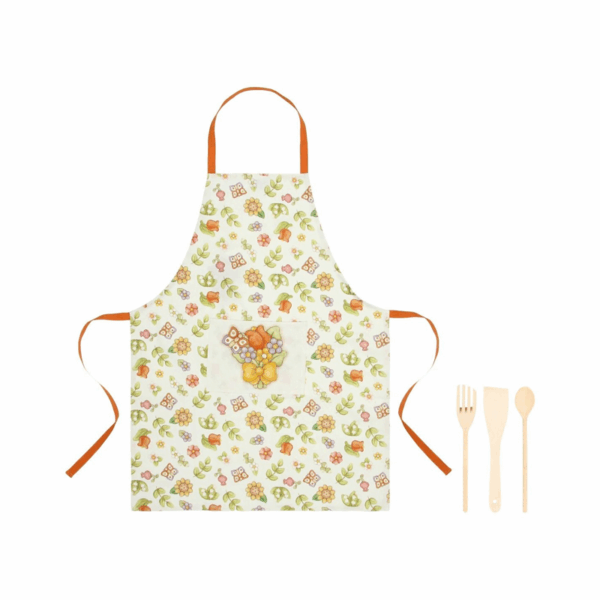 Thun - Set grembiule con 3 mestoli Country