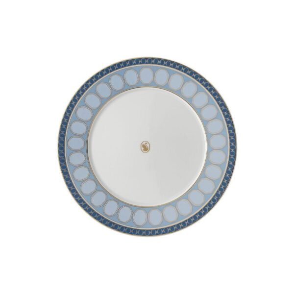 Swarovski x Rosenthal - Piatto piano 23 cm - Signum Azure