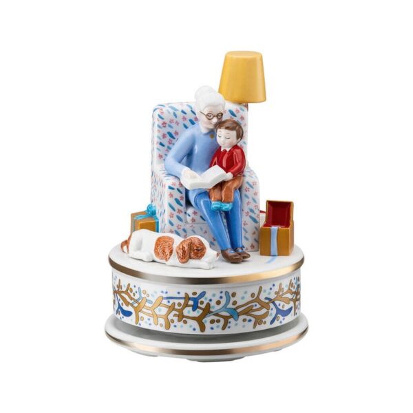 Hutschenreuther - Carillon in porcellana 16.3 cm - Collector's Items Christmas Spieluhr 2022