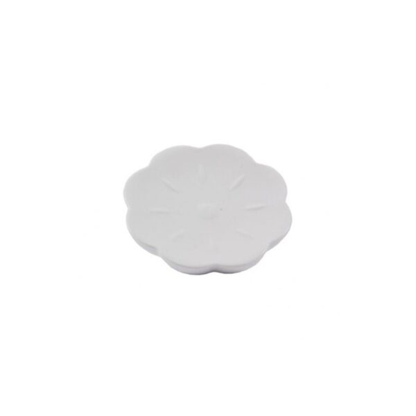 The white porcelain - San Casciano soap holder 12 cm