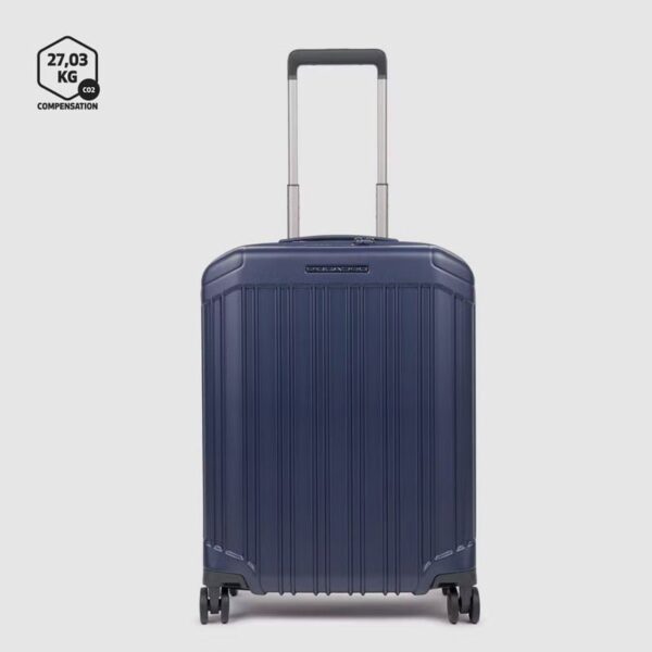 Piquadro - Trolley cabina Ryanair 4 ruote in policarbonato PQ Light