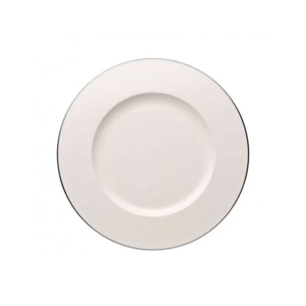 Rosenthal - Piatto piano 23cm/falda - Brillance Ligne d'argent