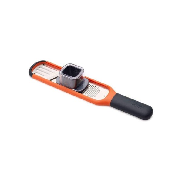 Joseph Joseph - Mini rallador y cortador, plástico, naranja