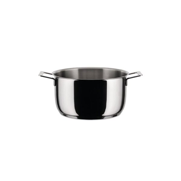 Alessi - Casseruola fonda 2 manici cm 16 - Pots&Pans