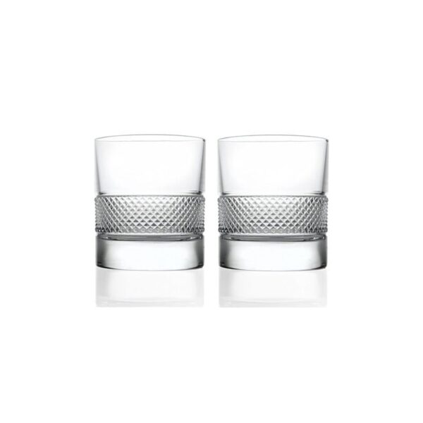 Da Vinci Crystal - Set 2 Gafas Old Fashioned - Fiesole