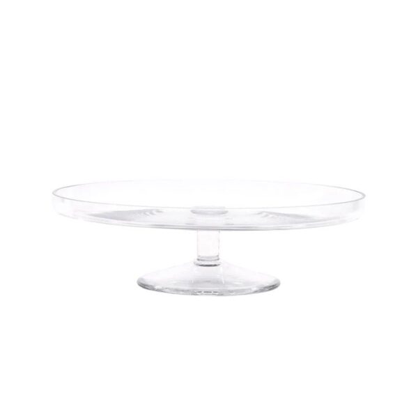 Simple Day - Alzatina bassa per dolci e torte in vetro 30 cm