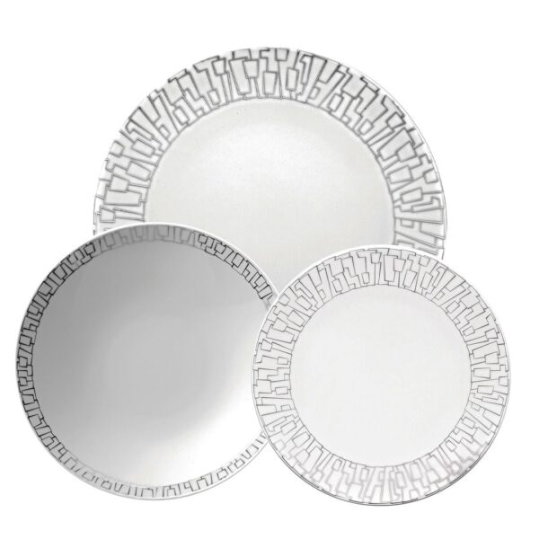 Rosenthal - Set piatti 18 pezzi - Tac Skin Platin