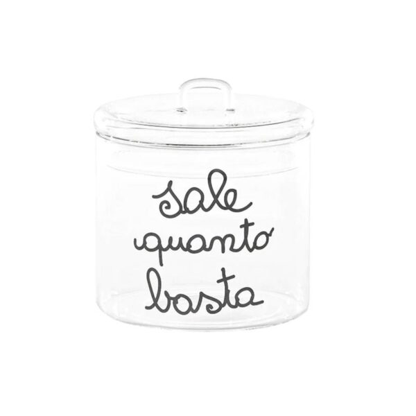 Simple Day - Barattolo In Vetro Ø12cm - Sale Quanto Basta