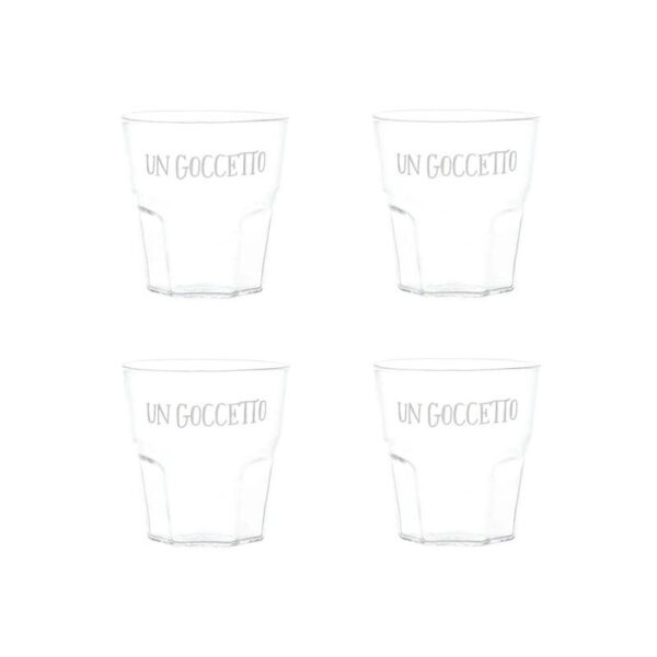 Simple Day - Set 4 bicchierini liquore - Un Goccetto