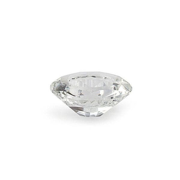 Hervit - Porta tealite Cristallo Trasparente ø8X3,5 cm