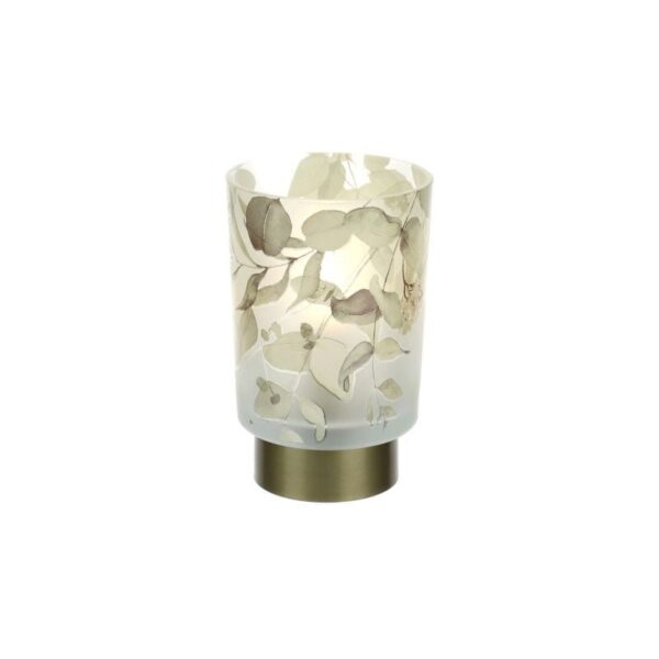 Hervit - Lampada Vetro 10x15 cm Gialla - Botanic