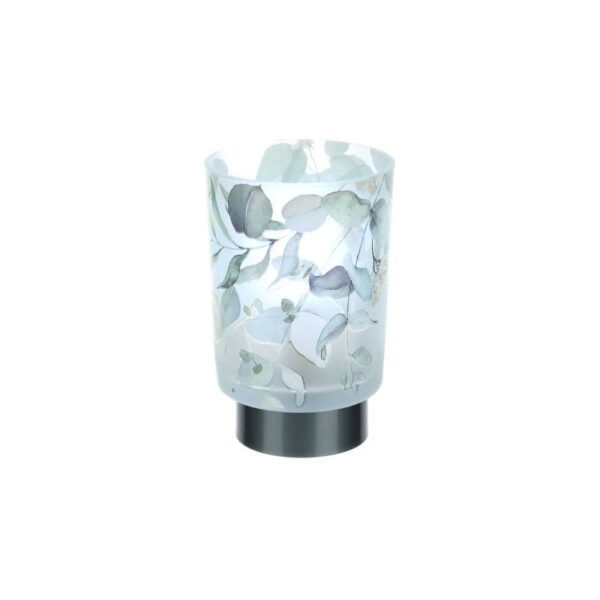 Hervit - Lampada Vetro 10x15 cm Verde - Botanic