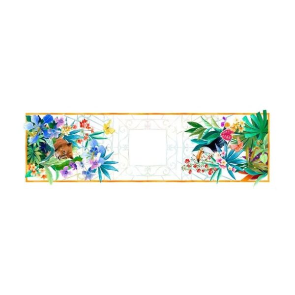 Tessitura Toscana - Tovaglia cm 45x170 - Naif Vis a Vis