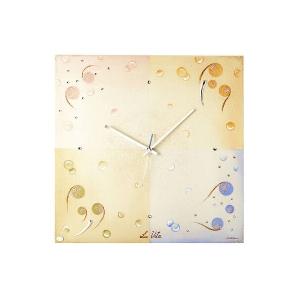 Acca - Orologio da parete La Vita cm 36x36