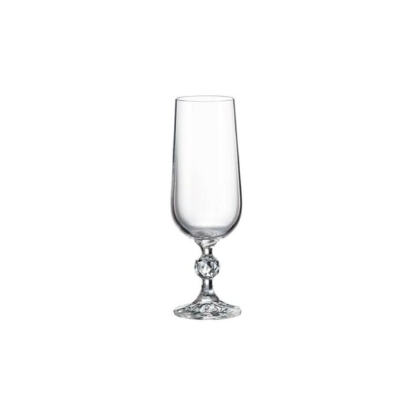 Bohemia Crystal - Set 6 Calici Champagne Flute 180 ml - Sterna