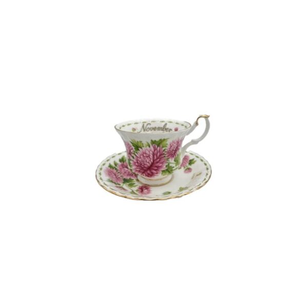 Royal Albert - Tazza c/piattino Miniatura Novembre - Flower of the Month
