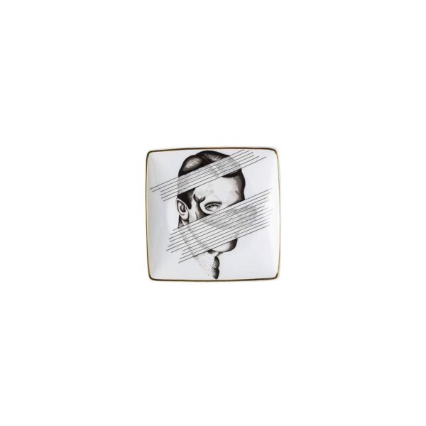 Rosenthal - Coppetta Quadrata 12 cm, Pattern 1 - Cilla Marea