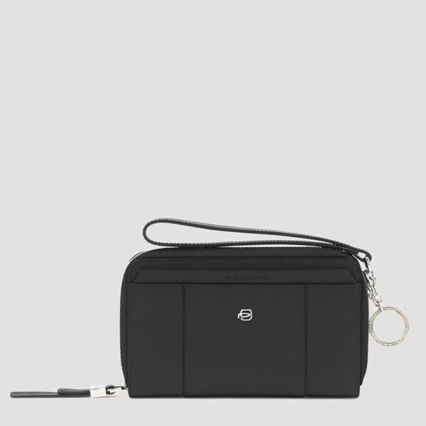 Piquadro - Portafoglio donna per smartphone – Nero