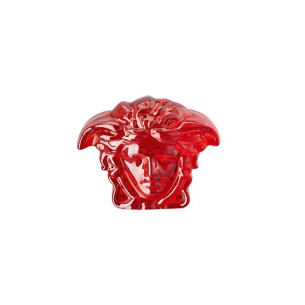 Rosenthal Versace - Tragarte H10x13x8 Rojo - Medusa Lumiere Red