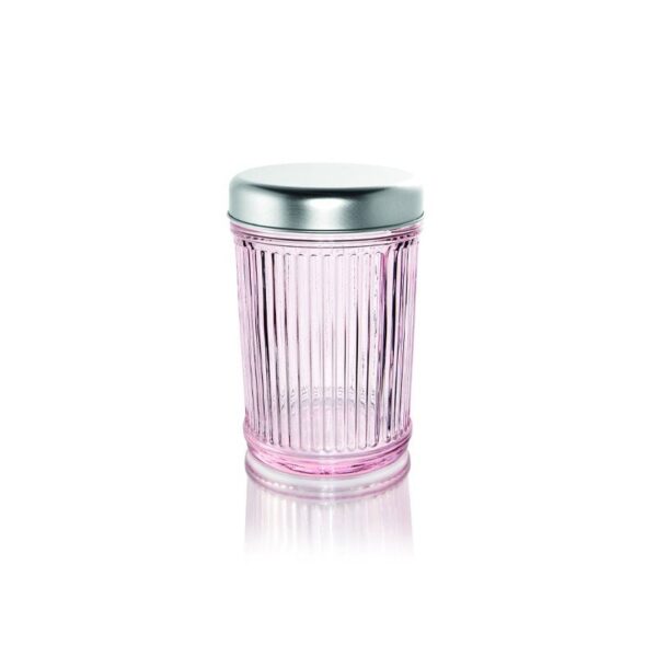 IVV - H15 cm jar con gorra, rosa - chic industrial
