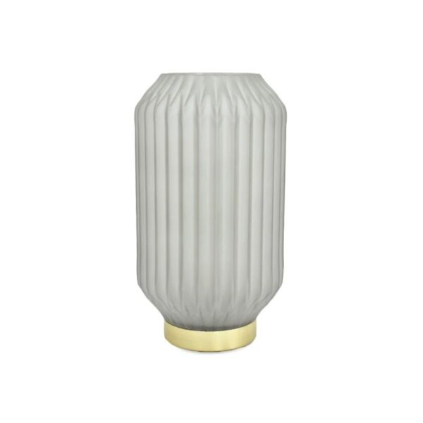 EDG Enzo De Gasperi - Lampada con timer con base oro h26 d14 Grigio - Bright