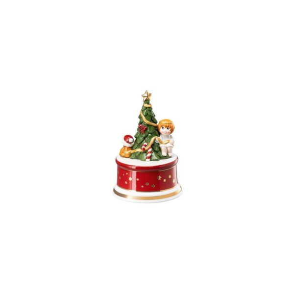 Hutschenreuther - Carillon piccolo in porcellana - Am Weihnachtsbaum..