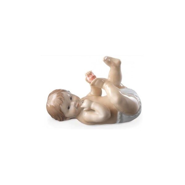 Royal Copenhagen - Statuina Neonata con ciuccio