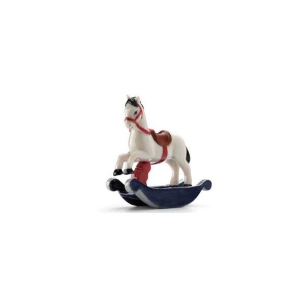 Royal Copenhagen - Statuina Cavallo a dondolo