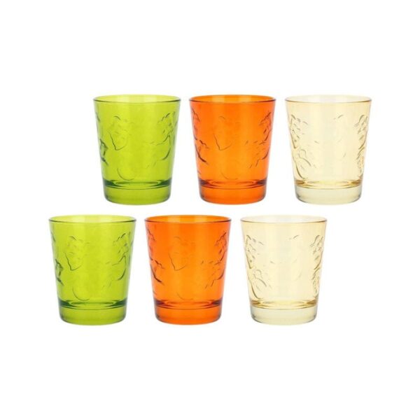 Thun - Set 6 colorful country glasses