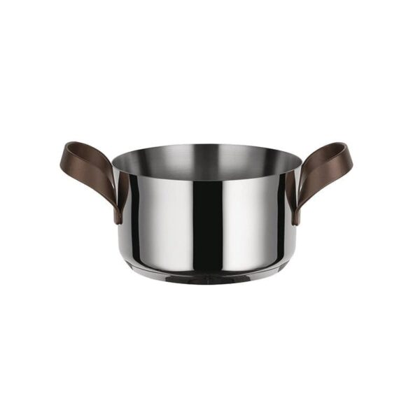 Alessi - Casseruola A Due Manici In Acciaio Inossidabile 16 Cm - Edo