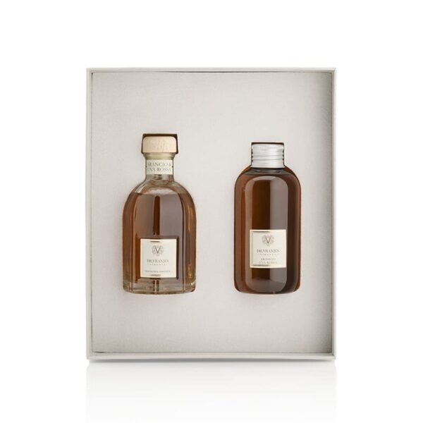 Dr. Vranjes - Fragranza D'ambiente Gift Box Arancio Uva Rossa 100 ml BS + 150 ml Refill