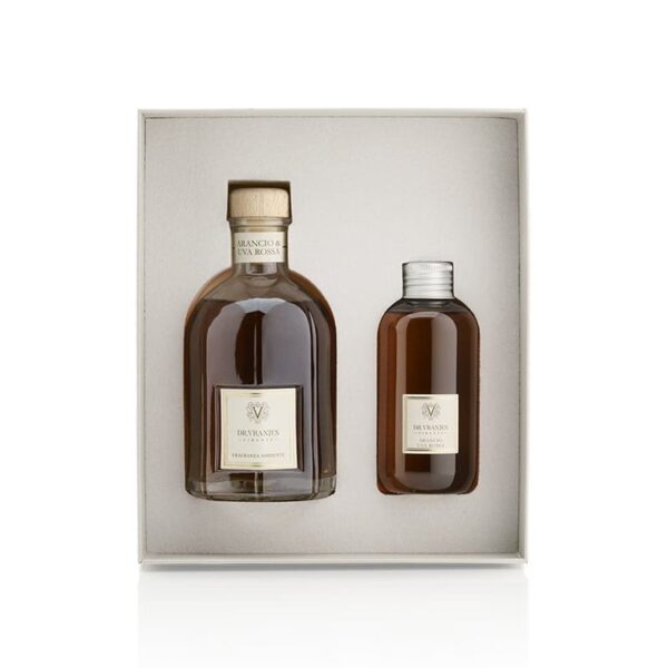 Dr. Vranjes Fragranza D'ambiente Gift Box Arancio Uva Rossa 250 ml + 150 ml Refill