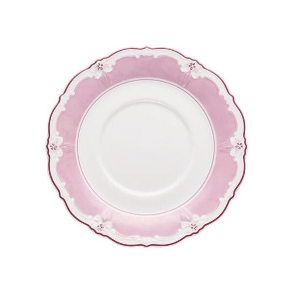 Hutschenreuther Baronesse Estelle Pink Piatto Fondo Con Falda 24 cm