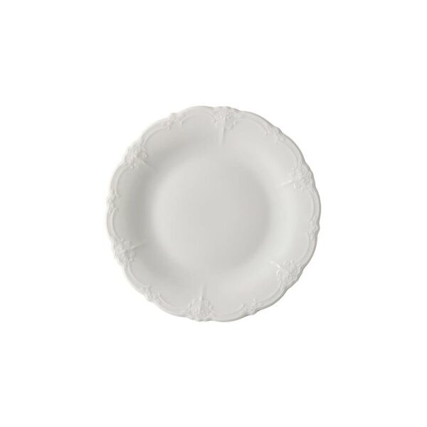 Hutschenreuther Baronesse White Piatto Piano Con Falda  25 cm