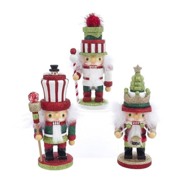 Kurt S. Adler Schiaccianoci Con Cappello Albero Di Natale 20 Cm