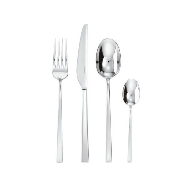 Sambonet Linea Q Inox Servizio 24 Pezzi Monoblocco