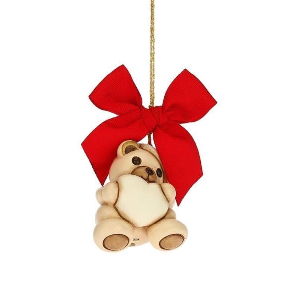 Thun - Addobbo natalizio Teddy con cuore