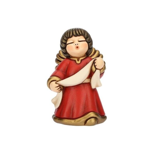 Thun - Angelo Annunciazione Presepe Classico Variante Rossa