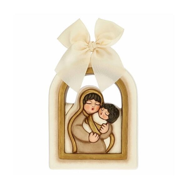Thun - Formella Media Madonna Con Bambino