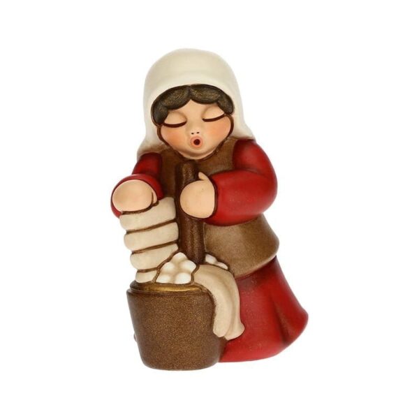 Thun - Lavandaia Presepe Classico Variante Rossa