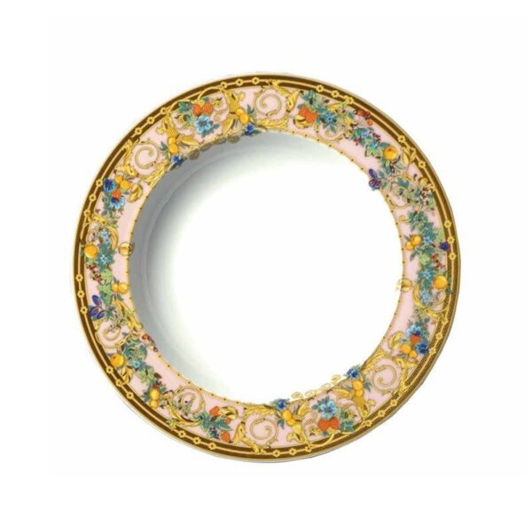 Rosenthal Versace - Piatto Fondo Ikarus Le jardin de Versace 22 cm