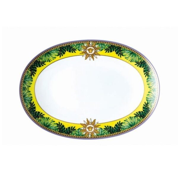 Versace Jungle Animalier Piatto Ovale 33 cm