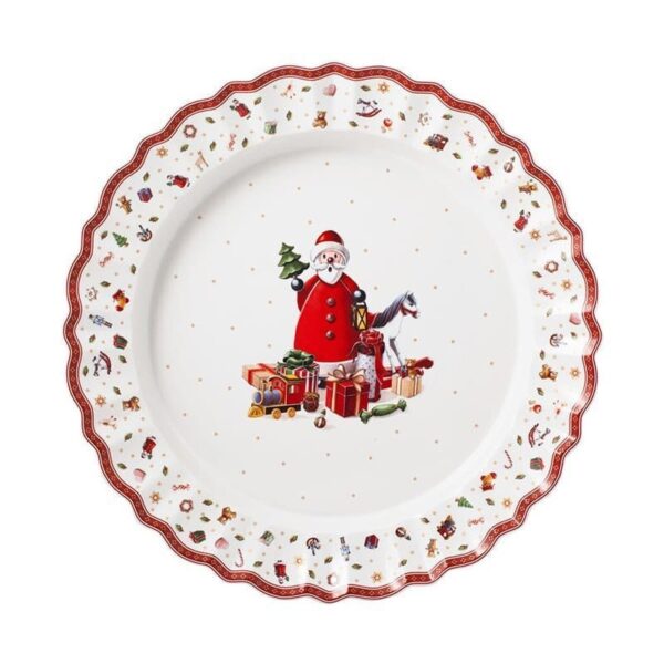 Villeroy & BochToy's delight piatto da portata, multicolore/rosso/bianco, 45 cm
